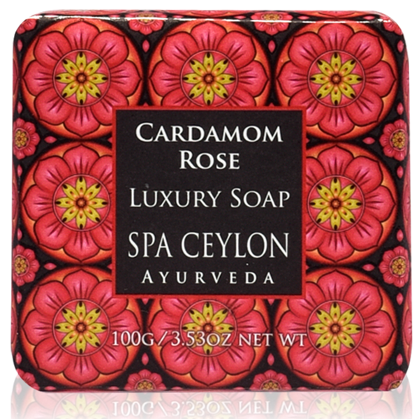 CARDAMOM ROSE AYURVEDA Luxus Seife