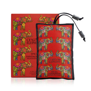 CEYLON ELEPHANT SPICED SANDALWOOD AYURVEDA LUXUS DUFTKISSEN