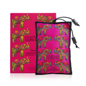 CEYLON ELEPHANT PINK GRAPEFRUIT AYURVEDA LUXUS DUFTKISSEN