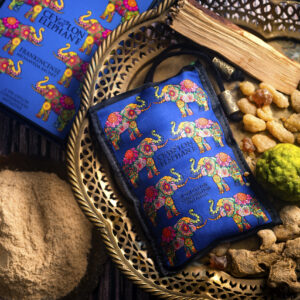 CEYLON ELEPHANT FRANKINCENSE KAFFIR LIME AYURVEDA LUXUS DUFTKISSEN