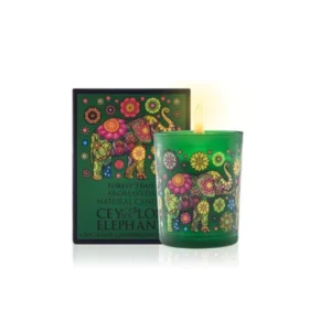 FOREST TRAIL AYURVEDA DUFTKERZE aus der Serie "Ceylon Elephant"