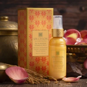 SAL & SAFFRON - VITAMIN E RICH - INTENSE HYDRATING NIGHT TREATMENT FACIAL SERUM
