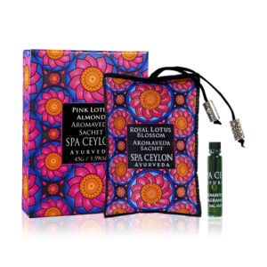 PINK LOTUS MANDEL AYURVEDA LUXUS DUFTKISSEN