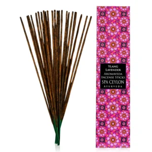 CEYLON  YLANG LAVENDER - AROMAVEDA INCENSE STICKS