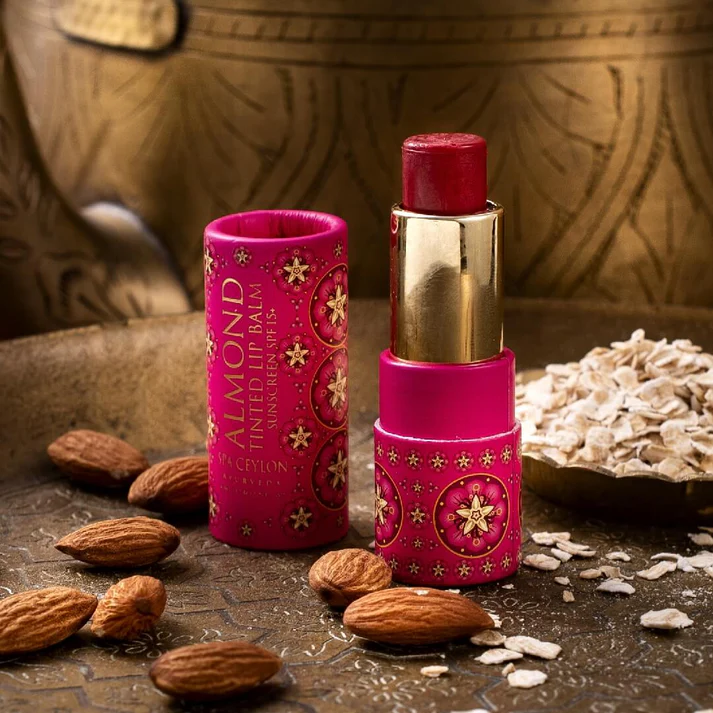 ALMOND TINTED LIP BALM - ORCHID - getönter Lippenbalsam