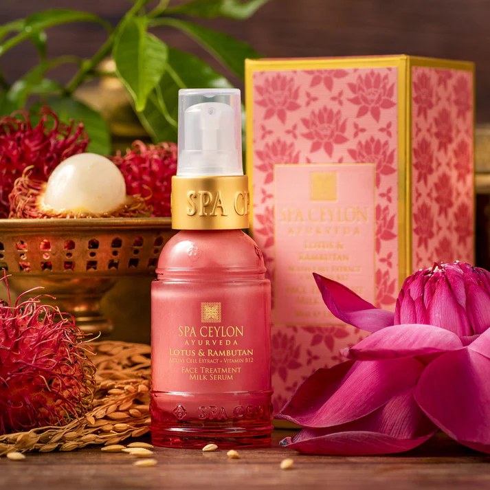 LOTUS & RAMBUTAN - FACE TREATMENT MILK SERUM - Active Cell Extract + Vitamin B12