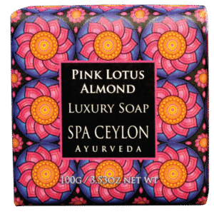 PINK LOTUS MANDEL AYURVEDA Luxus Seife