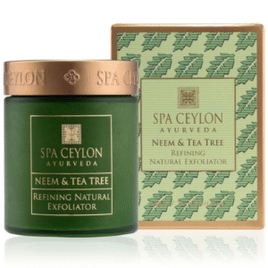 SPA CEYLON NEEM & TEA TREE AYURVEDA - REFINING NATURAL EXFOLIATOR - Verfeinerndes Peeling mit natürlichen Tonerden für Mischhaut (T-Zone) und fettige, auch unreine Haut
