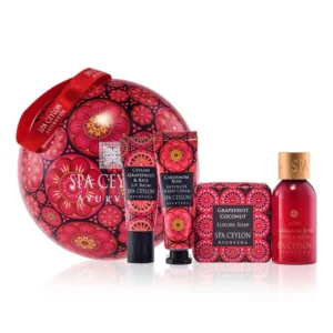 SPA CEYLON ROSE GRAPEFRUIT MINI TREAT -  LUXUS AYURVEDA WELLNESSKUGEL