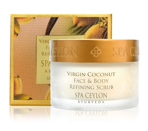 VIRGIN COCONUT AYURVEDA - Natürlich verfeinerndes Peeling für Gesicht und Körper